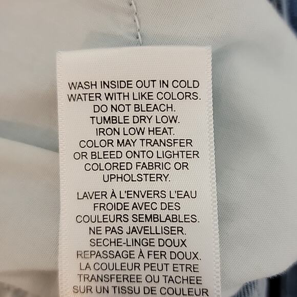 Frame Le High Skinny Raw Edge Blue Denim Jeans in Europa 26 - Picture 15 of 15